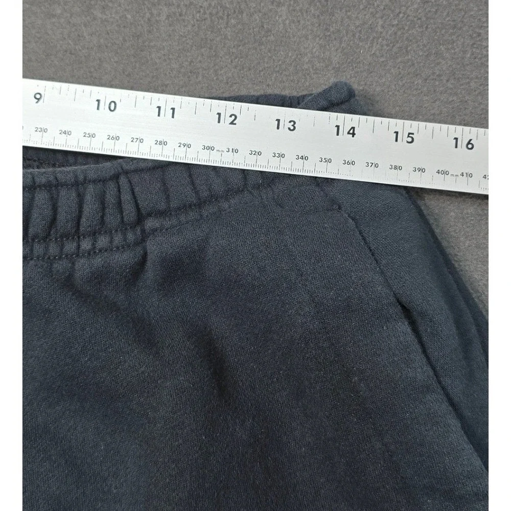Nike Baggy Black Sweatpants Vintage 90s Size XL‎ Y2K Embroidered Swoosh Gray Tag